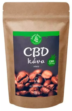 CBD káva 100 g Zelená Země 